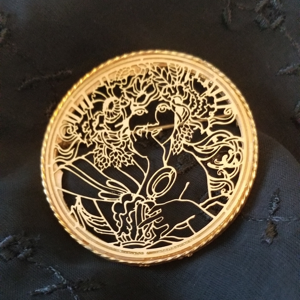 Vintage 1971 by Jan Max brooche